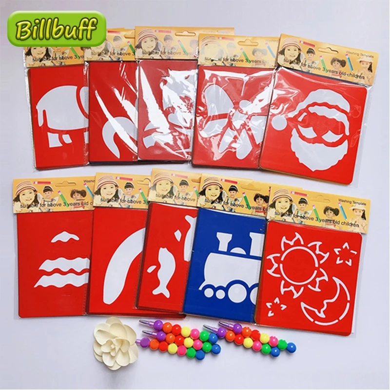 2020 DIY Детский шаблон для рисования сделай сам динозавр море животное насекомое