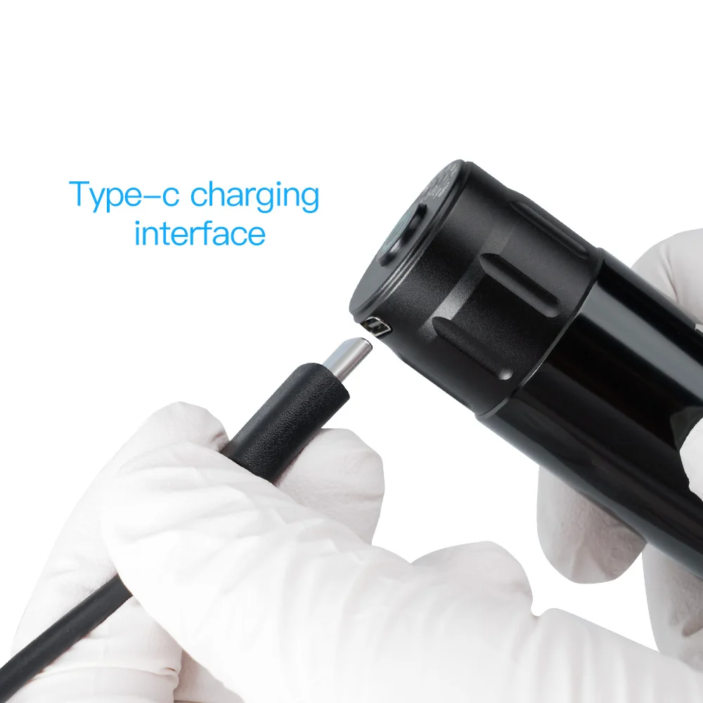 Профессиональная вращающаяся машинка для татуировок с мачтом беспроводной