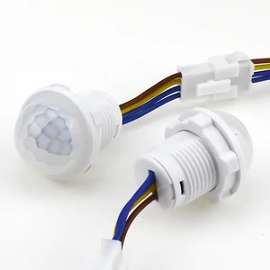 Интеллектуальный переключатель для шкафа с пассивным инфракрасным датчиком, 110 В, 220 В, светодиодный индикатор инфракрасный датчик движения из PIR, автоматический датчик обнаружения света