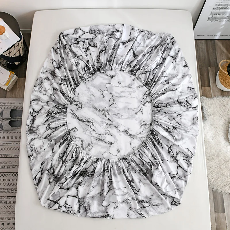 Покрывало для кровати с принтом мрамора покрывало из ткани приятный кожи хлопок