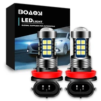 2x h8 h7 h11 9006 hb4 car 3030 led fog headlight bulbs 6500k white auto fog lamp day running light