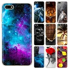 Чехол для Huawei Y5 2018, силиконовая задняя крышка из ТПУ, мягкий чехол для телефона Huawei Y5 Lite 2018  Y5 Prime 2018 5,45 дюйма, чехол-бампер