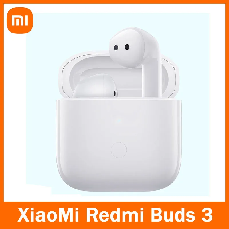 

Xiaomi Redmi Buds 3 TWS Earphones Bluetooth 5.2 Dual Mic Noise Cancellation Low Latency IP54 Waterproof Headphone AptX Decoding