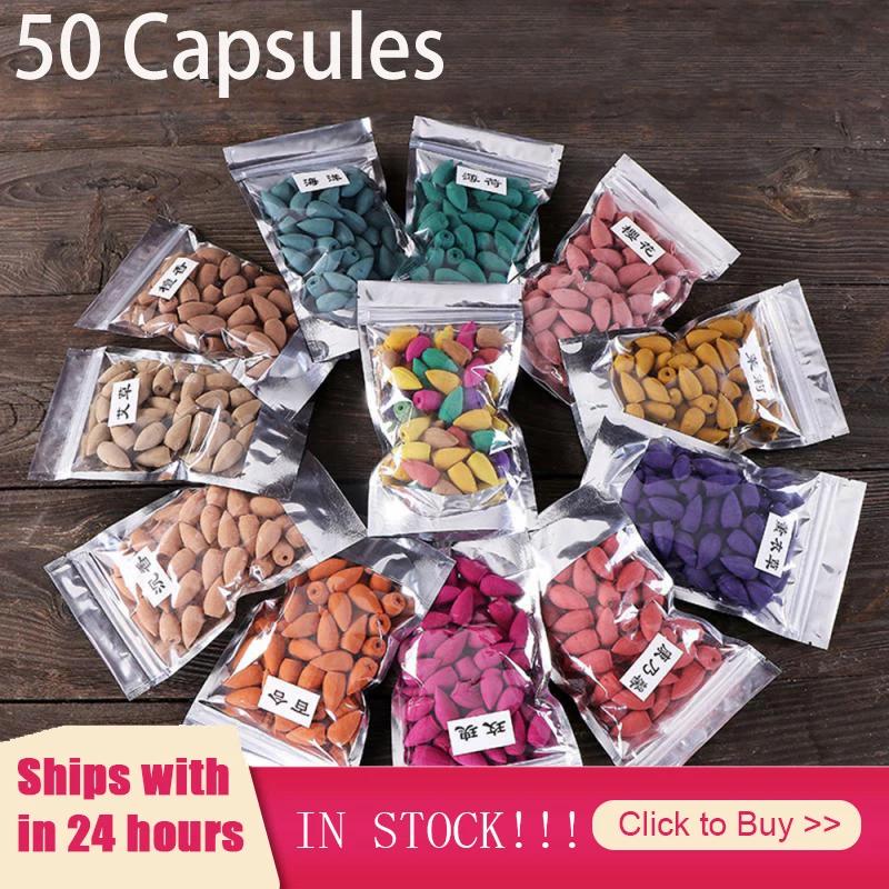 50 шт./пакет Ладан конусов для Арома лампа башня аксессуары цветная пуля Форма