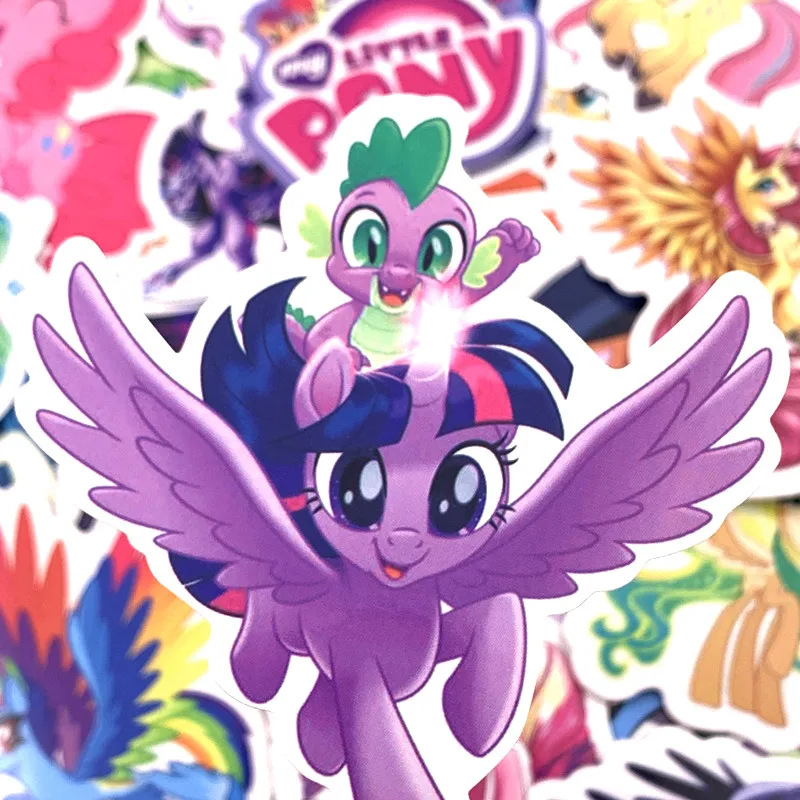 My little pony наклейки с куклами детские игрушки ПВХ не повторять граффити наклейки чемодан автомобиля загрузки гитары водонепроницаемый стикер