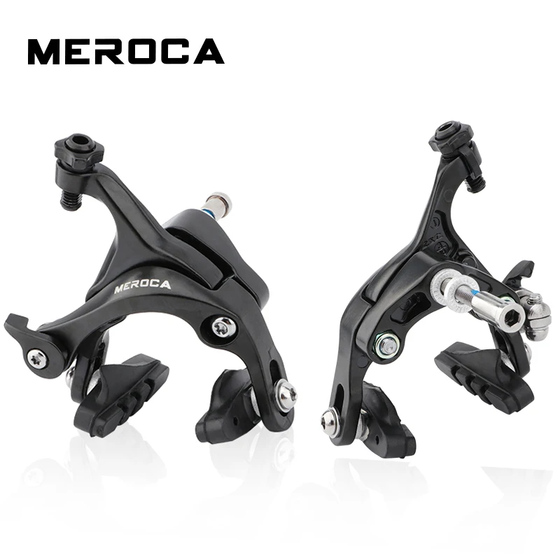 

MEROCA Road Bike Brake Caliper Dual Pivot Aluminum Alloy Road Cycling Pull Brake Caliper Front Rear C Brake Calipers