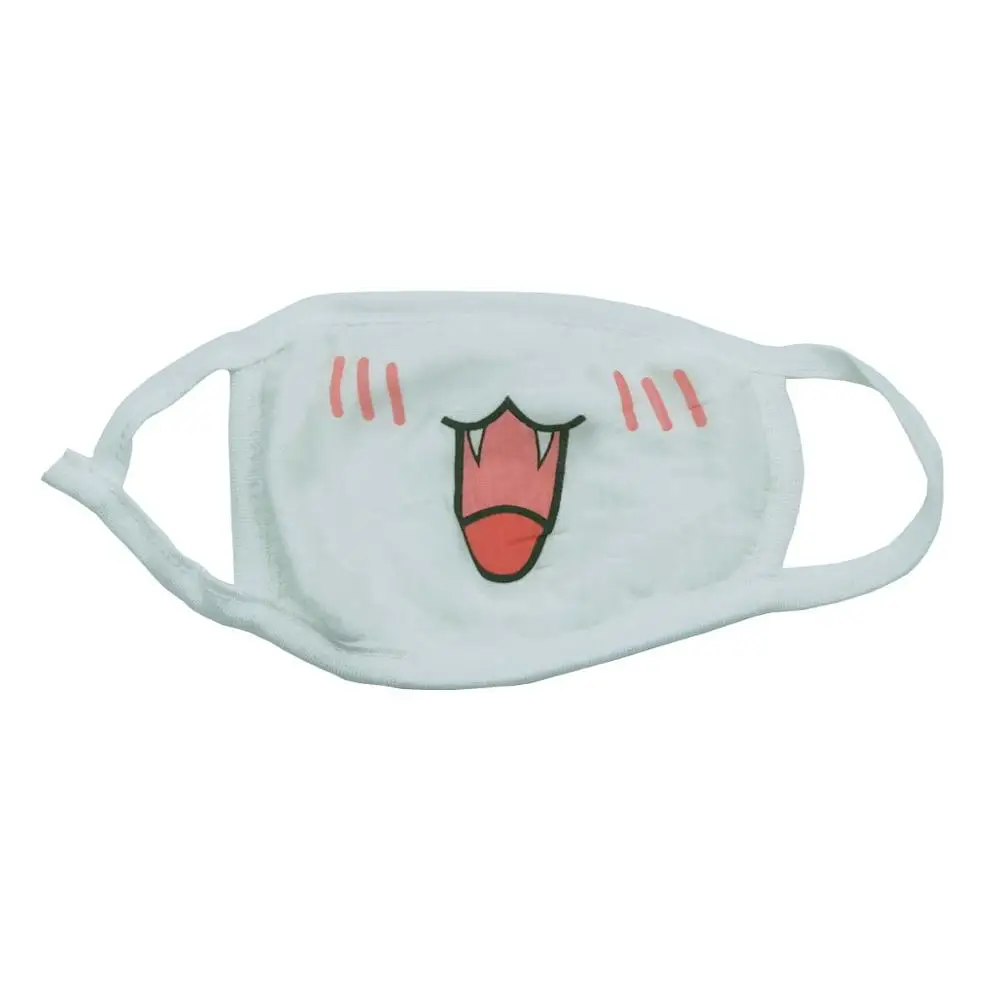 Мультяшный милый яркий праздничный подарок респиратор для сохранения тепла