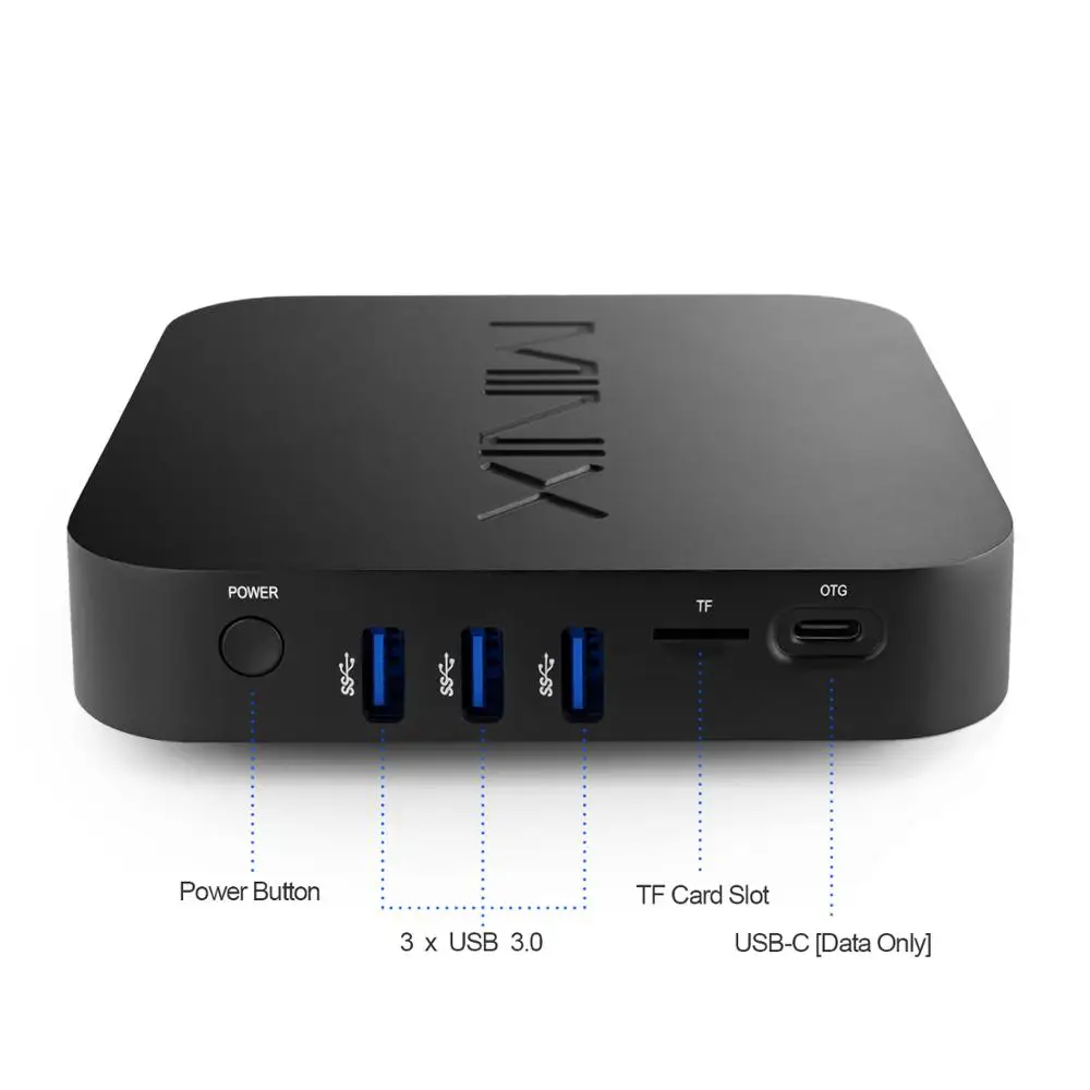 ТВ-бокс MINIX NEO U22 Amlogic S922X 4 Гб DDR4 32 ГБ ROM 2 ГГц 5G Wi-Fi 1000 м Dolby аудио зрение 4K HD медиаплеер