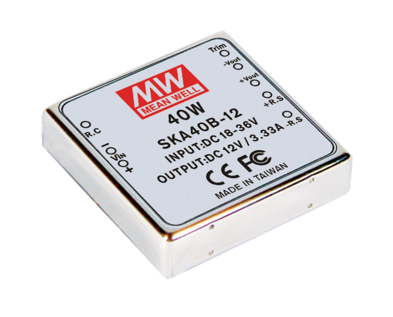 

prosperity MEAN WELL SKA40 35W/40W meanwell 5V7A 12V3.33A 15V2.67A DC-DC Regulated Single Output Converter