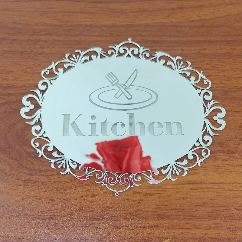 DIY пользовательский текстовый знак наклейка для домашнего декора Добро