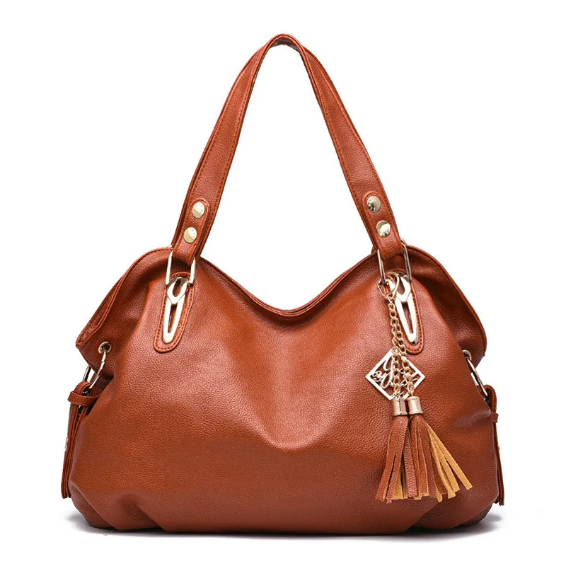 Women Bag Shoulder Handbag Women Vintage Messenger Bags Fashion Luxury Top-Handle Composite Bag Purse Wallet Leather