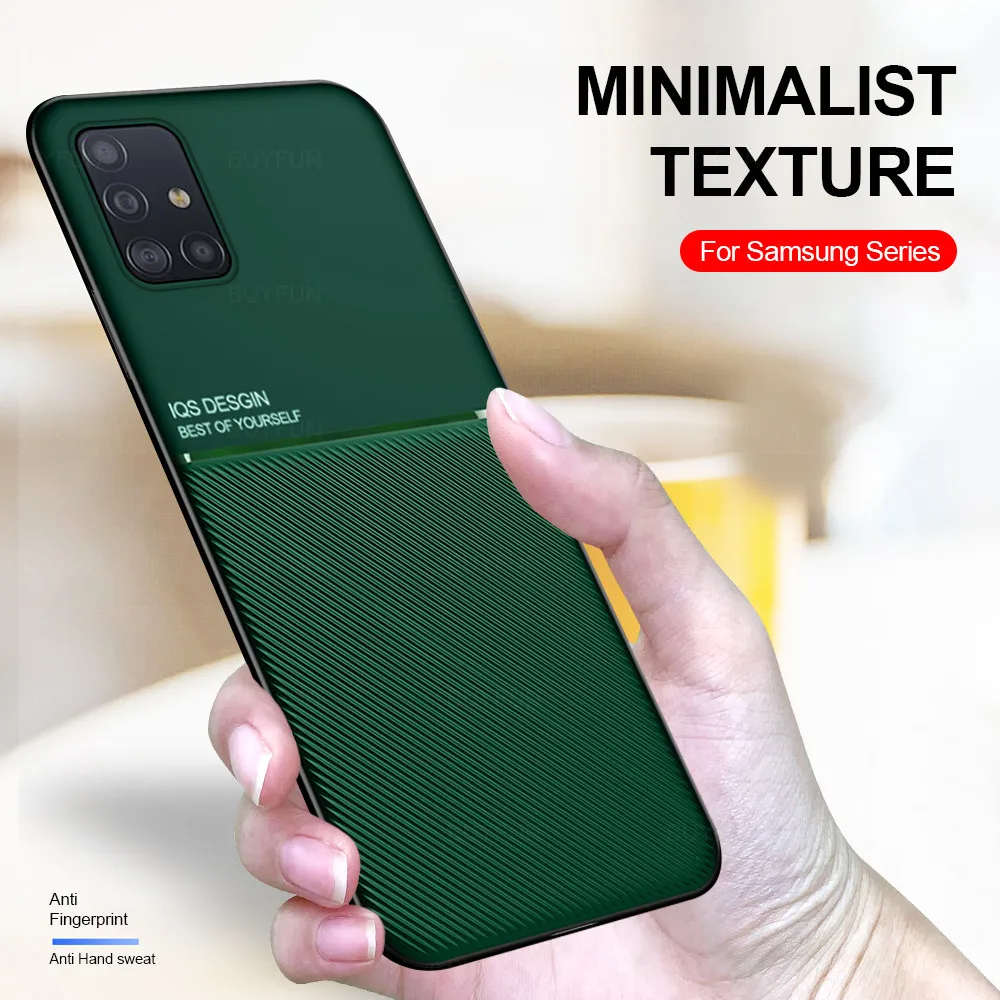 Автомобильный магнитный держатель для Samsung Galaxy A71 A51 чехол A 71 51 samsun бампер