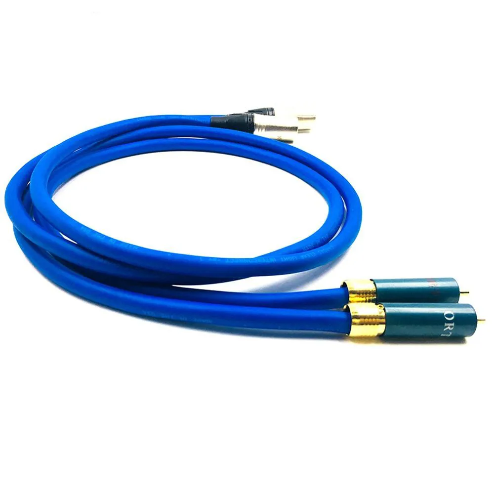 Thouliess пара Ortfon 1 RCA к XLR кабель со штыревыми соединителями на обоих концах для
