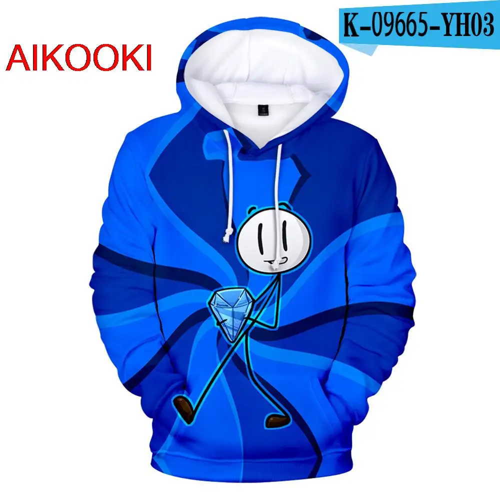 

Newest Men/Women Harajuku Hoodies 3D Print The Henry Stickmin Collection Pullovers Streetwear Coa Sweatshirt Cool Casual Hooded