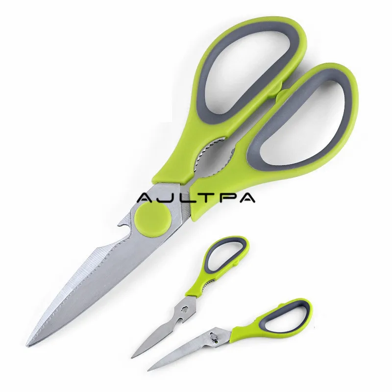 

50Pcs Stainless Steel Food Scissors Kitchen Scissors Detachable Scissors Multi-function Kitchen Tools