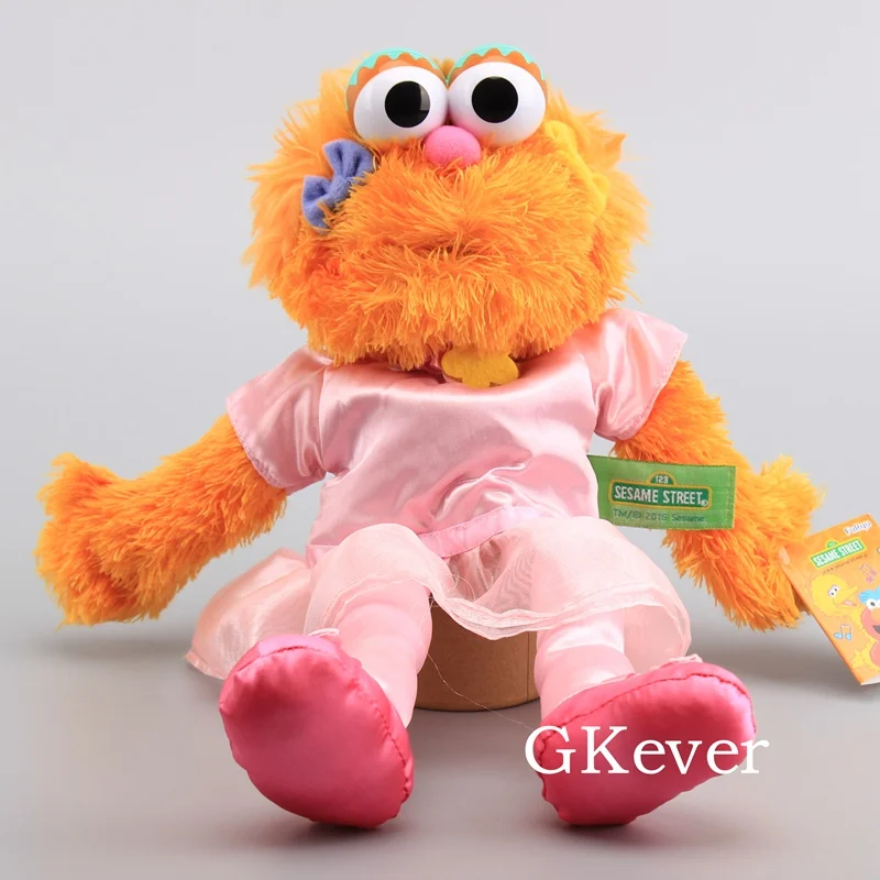21-40 см ручная кукла Улица Сезам плюшевые игрушки кукла Элмо Эрни Гровер Оскар Зои Берт мягкие кукольные игрушки для женщин и детей подарок на вечеринку