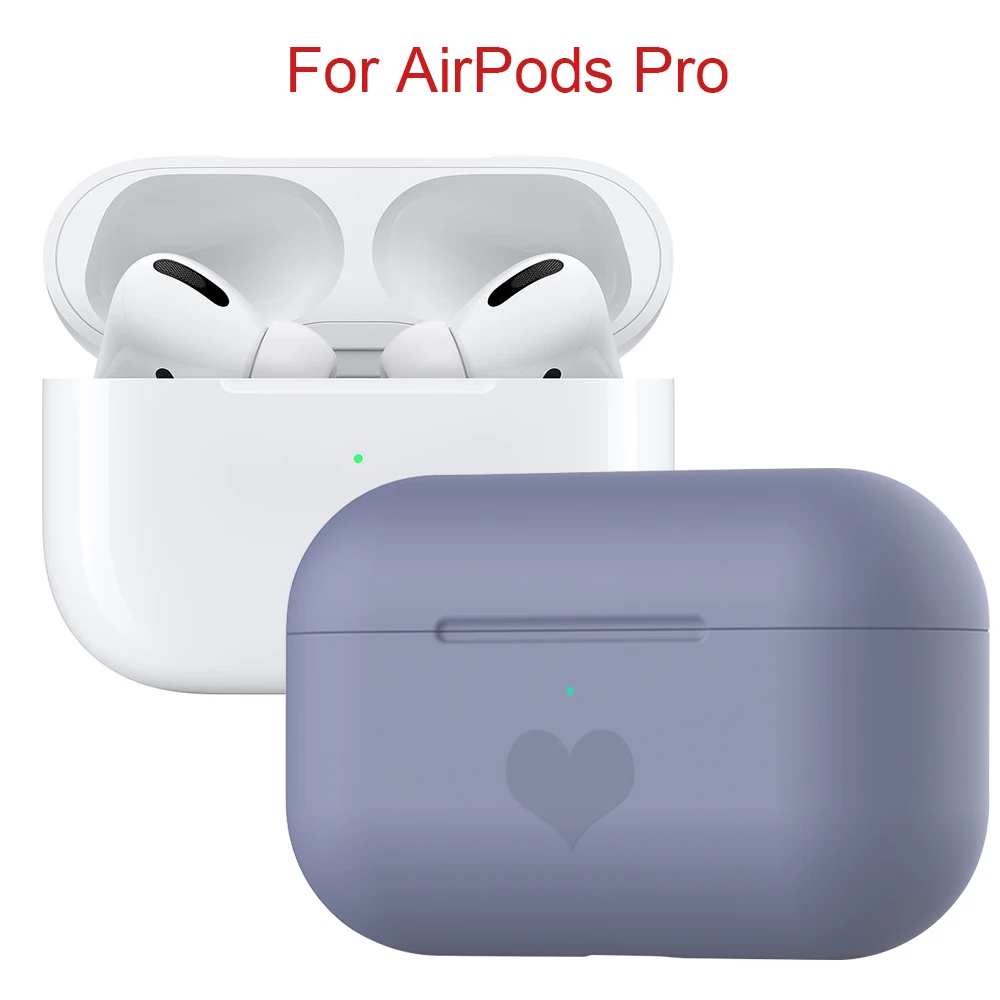 Противоударный мягкий чехол для Apple Air Pods Pro Airpods bluetooth гарнитура силиконовый