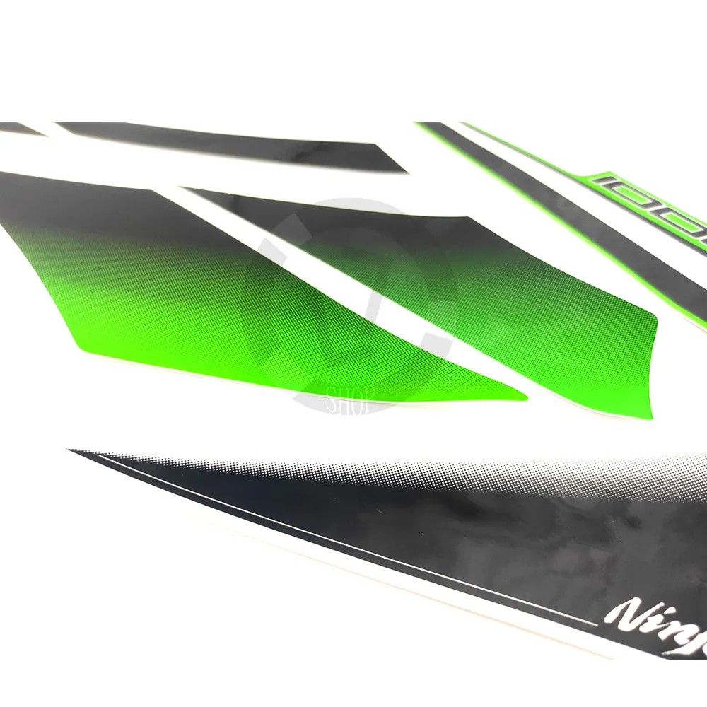 

For Kawasaki Ninja ZX10R ZX 10R 2015 Sticker Decal Full Kit High Quality Motorcycle Guard 30th Racing Decorative Guard