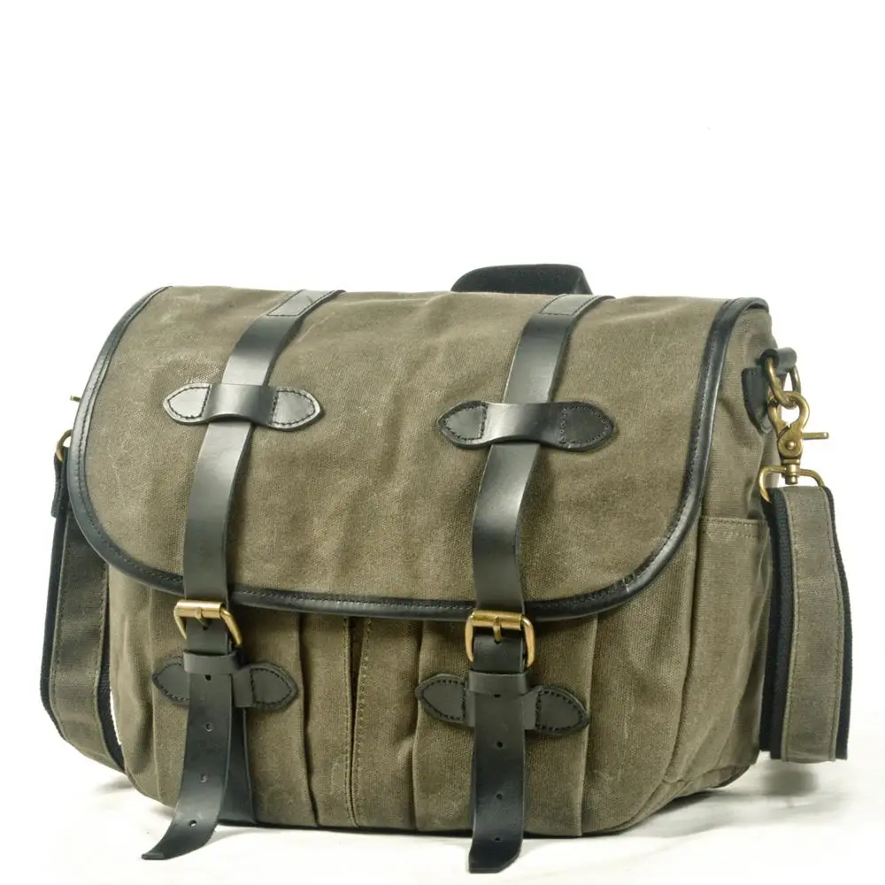 

America Military Messenger Bags For Men Shoulder Bag Canvas Waterproof Large Commute Postman Bag Fashion Trend Satchel Schoolbag