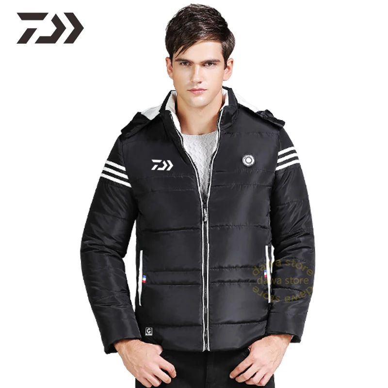 Новинка Daiwa Рыболовная Куртка зимняя теплая одежда для рыбалки Мужская