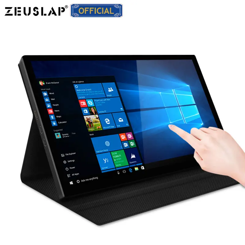 Фото Zeuslap 8 9 дюймов ips емкостный сенсорный экран usb c hdmi совместимый портативный для Samsung Zeuslap 8 9 дюймов ips емкостный сенсорный экран usb c hdmi совместимый портативный для Samsung