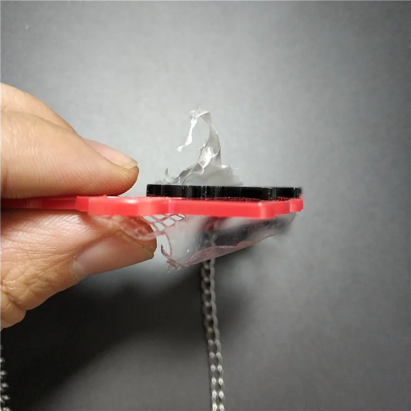 KUGUYS маленькое красное ожерелье с капюшоном для верховой езды модное акриловое