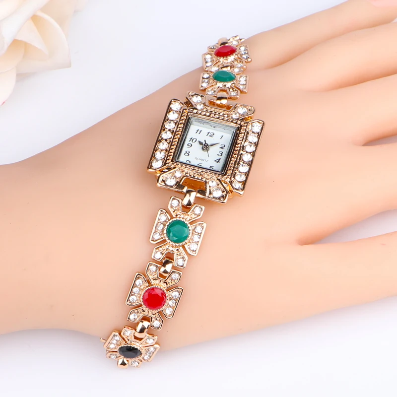 

New Arrival Top Luxury Brand QINGXIYA Women's Quartz Watch Fashion Ladies Wristwatch Crystal Diamond Watches Montre Femme 2019