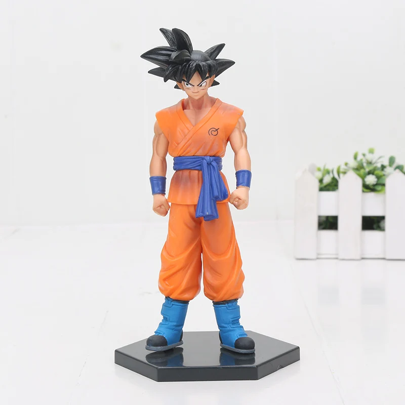 Dragon Ball Z Super Saiyan Son Gohan Goku фигурка стрекозы фигурка трусы Вегета Чичи лазурит фигурка freeza телефон игрушки с ремешком - Цвет: Темный хаки