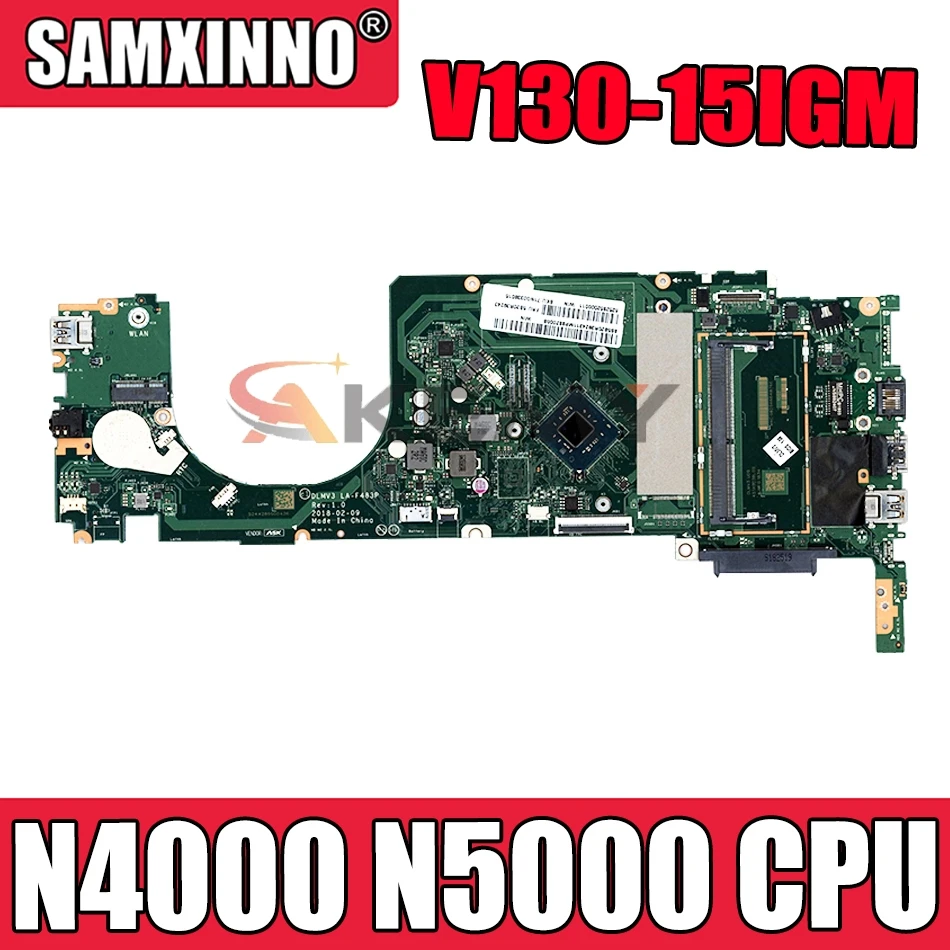 

For Lenovo V130-14IGM laptop motherboard LA-F483P motherboard W/ CPU N4000/N4100/N5000 FUR 5B20R39243 5B20R39217