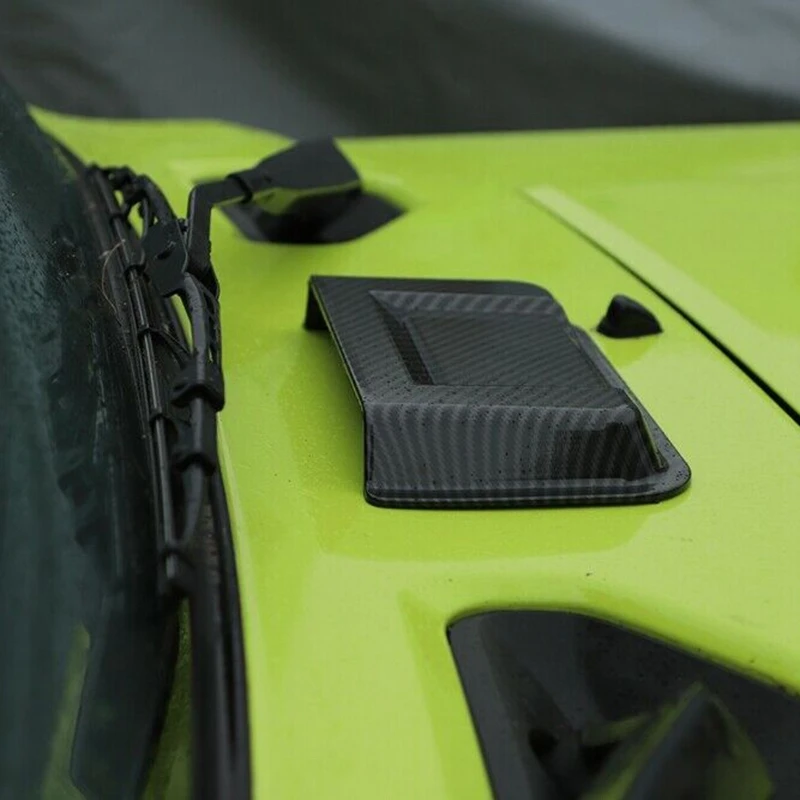 

Carbon Fiber Air Inlet Outlet Vent Intake Cover Trim for Suzuki Jimny 2019 2020