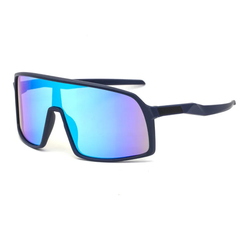

2021 new colorful bicycle glasses men's 1998 trend one piece Sunglasses European and American Outdoor Sports Sunglasses