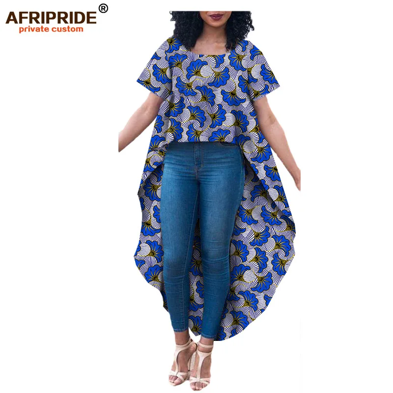 Весенние платья в африканском стиле для женщин футболка с коротким рукавом принт