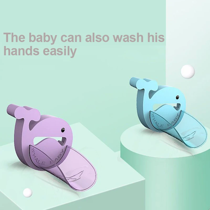 

High Baby Children Faucet Handle Extender Safe Faucet Extension Faucet Guide Sink Extender Long Water Hand Washing Device LG66