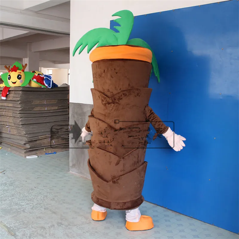 

Customed Coconut Tree Mascot Costume Suits Cosplay Party Dress Outfits Clothing Carnival Halloween Xmas Easter Adults Ad Clothes
