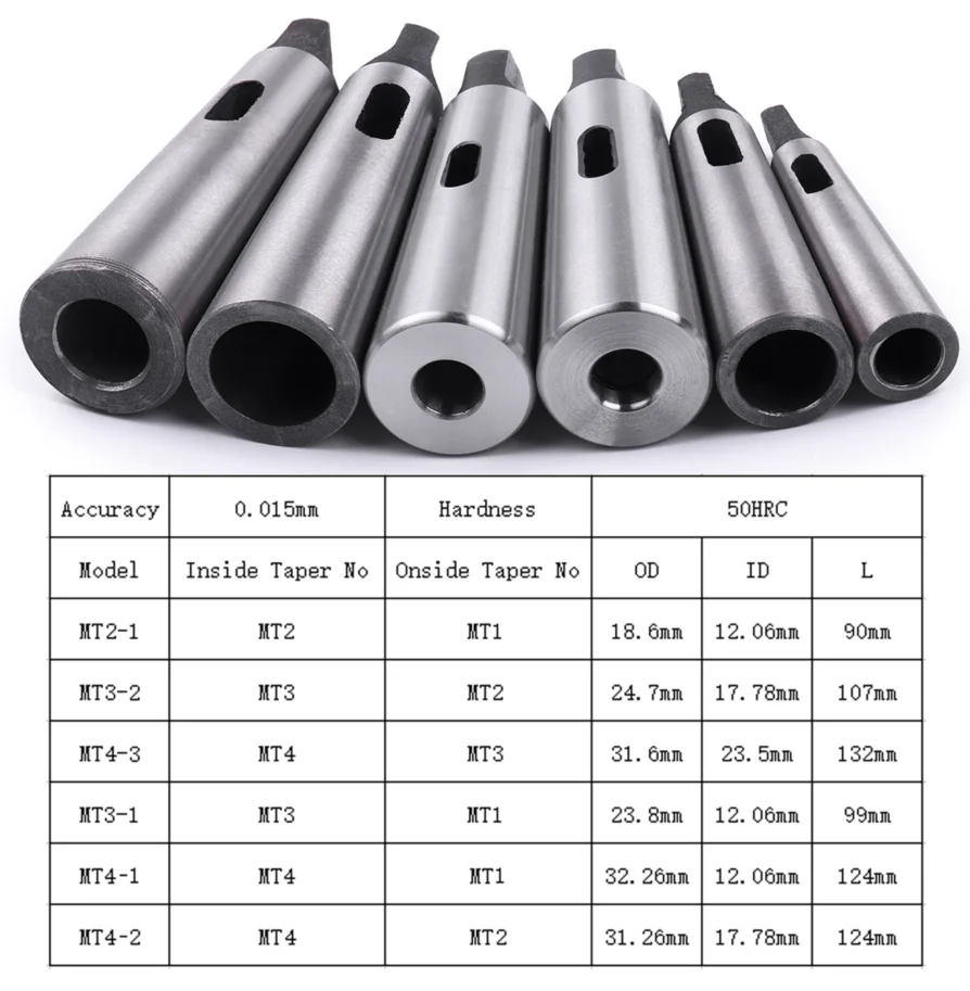 1 шт. точность 0 015 мм Морзе конический адаптер/редуктор сверлильного патрона