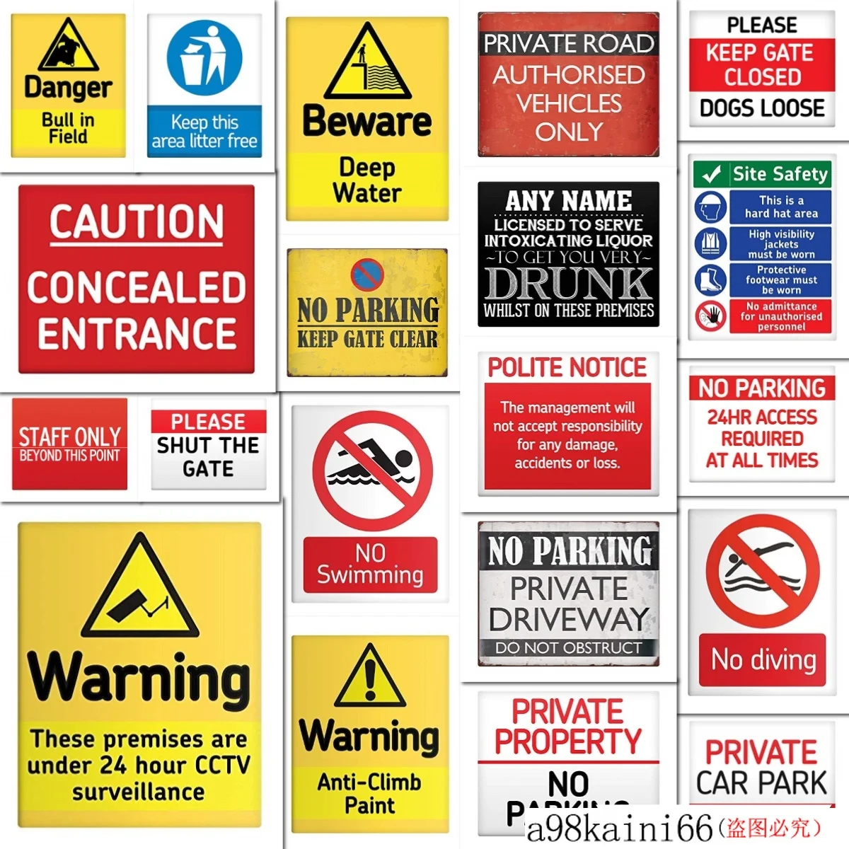 Оловянная вывеска новый алюминиевый металлический знак правила безопасности