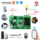 Модуль дистанционного управления ZigBee 12CH DC5-32 В реле, выключатель света Vioce Alexa Google Home SonoffTuya, умный хаб, шлюз, мост