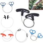 Портативная ручная цепная пила, 1 шт., стальной трос, практичное аварийное снаряжение для выживания, наборы стальных проводов, инструменты для кемпинга и пешего туризма