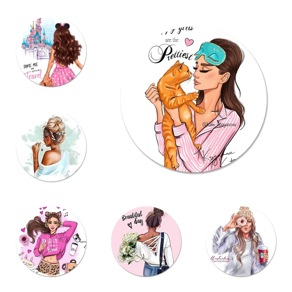 Детская мама счастье Модный Лето Осень значок для девочек Фотография Одежда