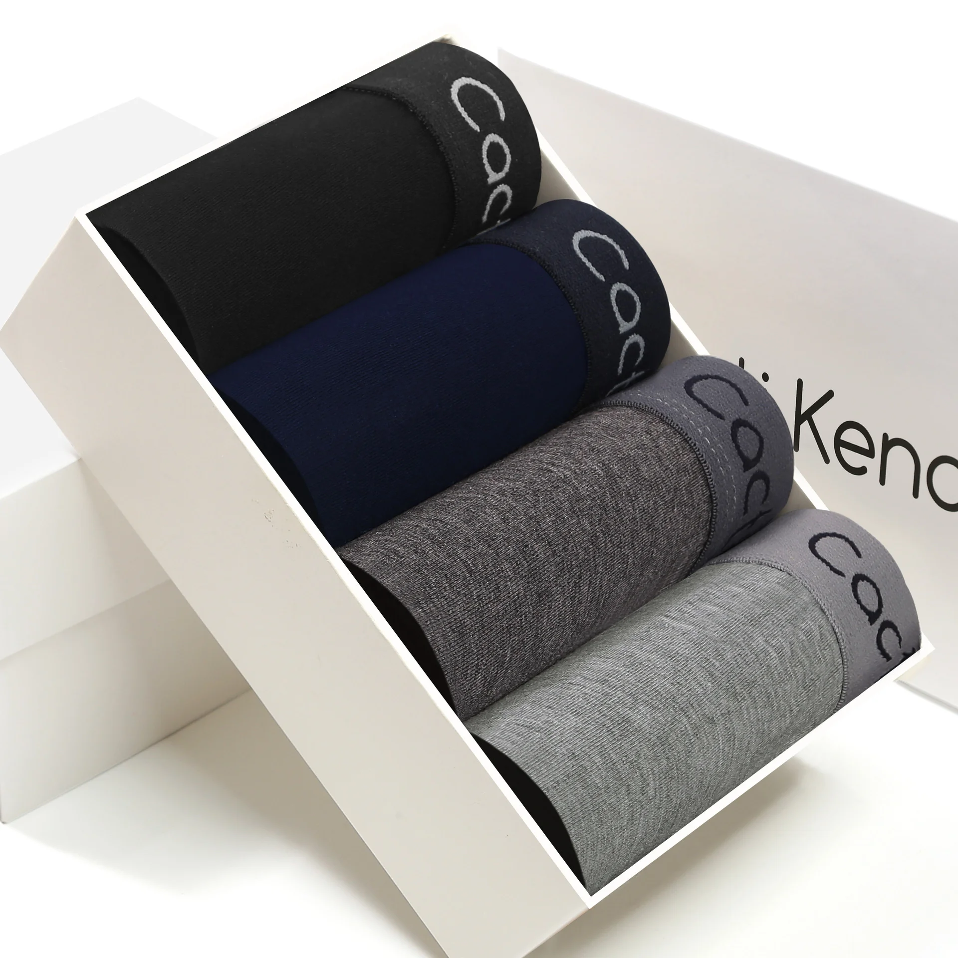 

4pcs Lot Boxer Shorts Underpants Man Solid Color Classic Men's Panties Boxer Underwear Cotton Male Couple Sexy Set Large Size