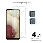 Защитная пленка для объектива камеры Samsung Galaxy A12, закаленное стекло