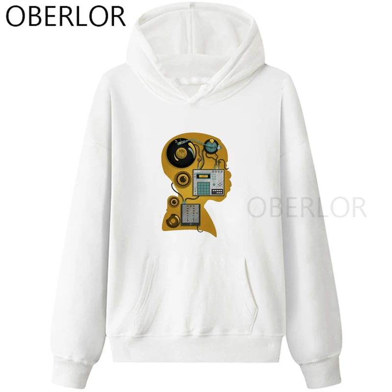 

J Dilla DJ Music In My Head Women Womans Hoodies Fashion Woman Long Sleeve Hoodies Casual Loose Sweaters Camisetas Mujer