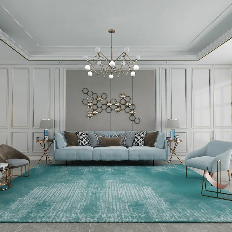 

Modern Simple Rectangle Carpets For Home Living Room Sofa Rugs Indoor Floor Mat Anti-slip Decor Soft Area Rug Bedroom Big Carpet