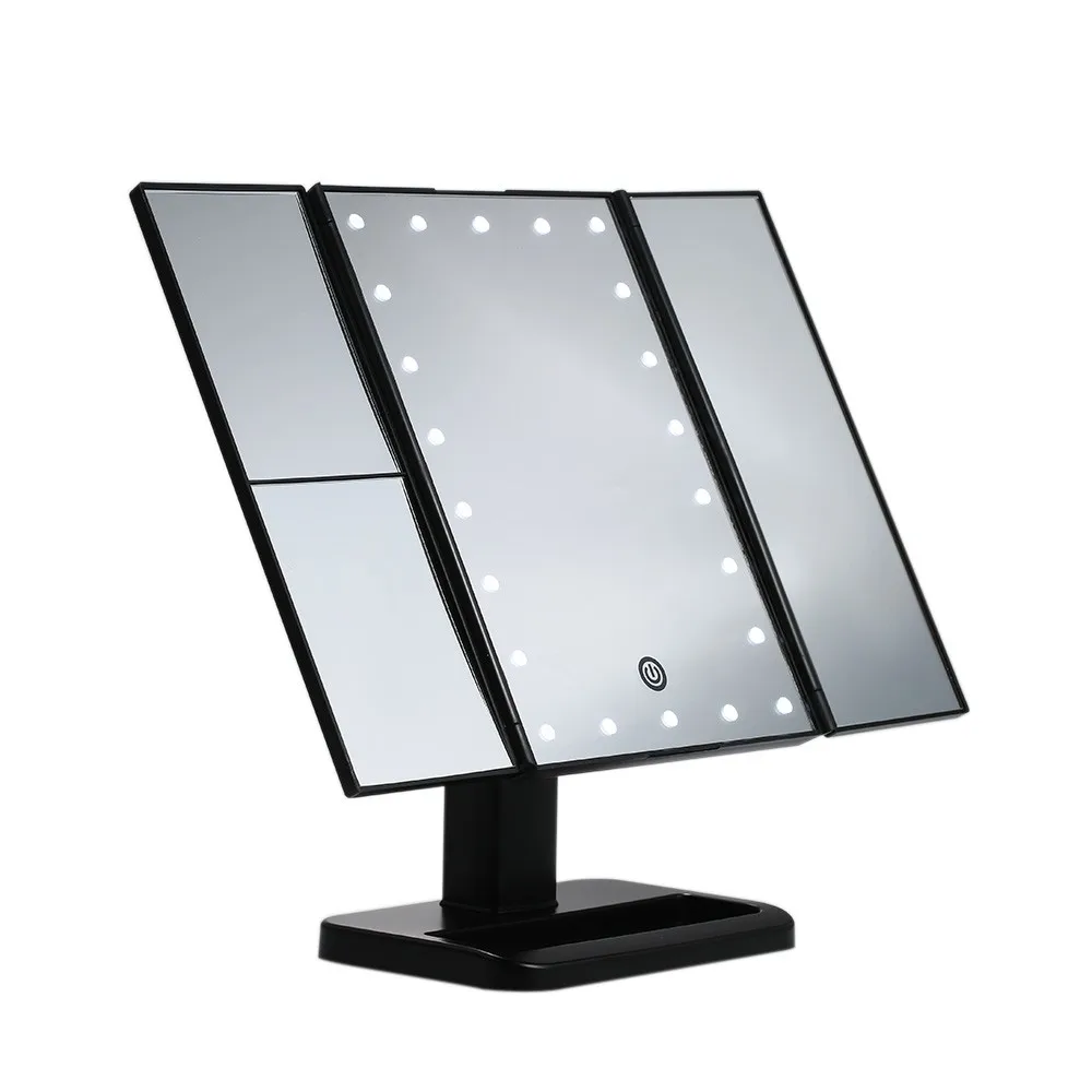 NEWKBO USB/Батарея работает трехслойный светодиодный косметическое настольное