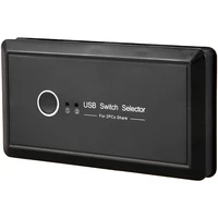 kvm switch box usb2 0 switcher 2 port pcs sharing 4 usb devices for keyboard printer monitor usb switch
