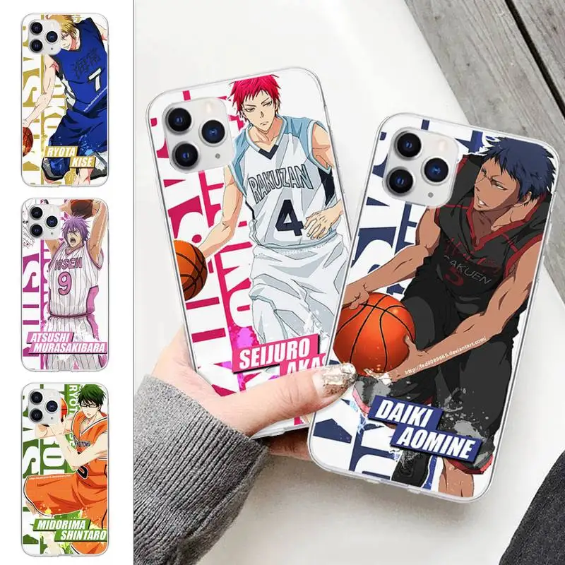 

Kuroko Basketball Anime Phone Cover For Samsung Galaxy A21S A71 S8 S9 S10 Plus Lite S20 Note 20 Ultra Transparent Shell
