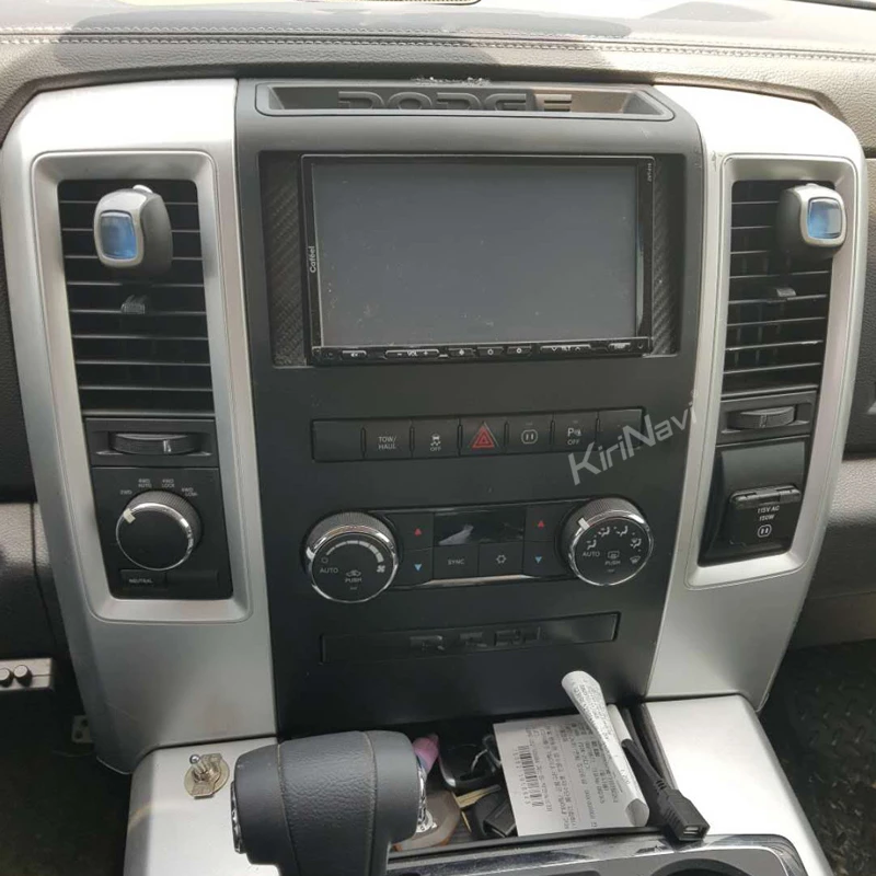 Автомагнитола KiriNavi в стиле Tesla 12 1 дюйма Android 9 0 для Dodge Ram 1500 GPS навигация