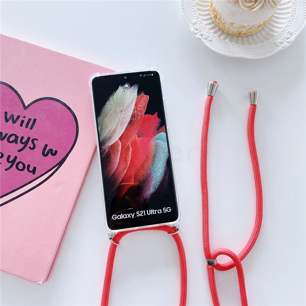 Ожерелье с ожерельем для чехол телефона Samsung Galaxy A8S A6S A9 звезда A8 плюс A7 A6 A5 2018 A750 A520