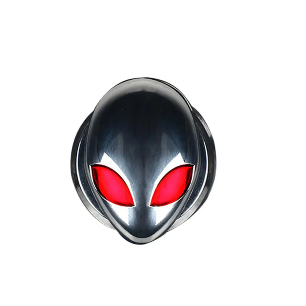 

Крышка кнопки запуска и остановки двигателя-1 шт., 3D кнопка пуска Alien для автомобиля, защитная крышка, универсальное украшение автомобиля, перемоделирование