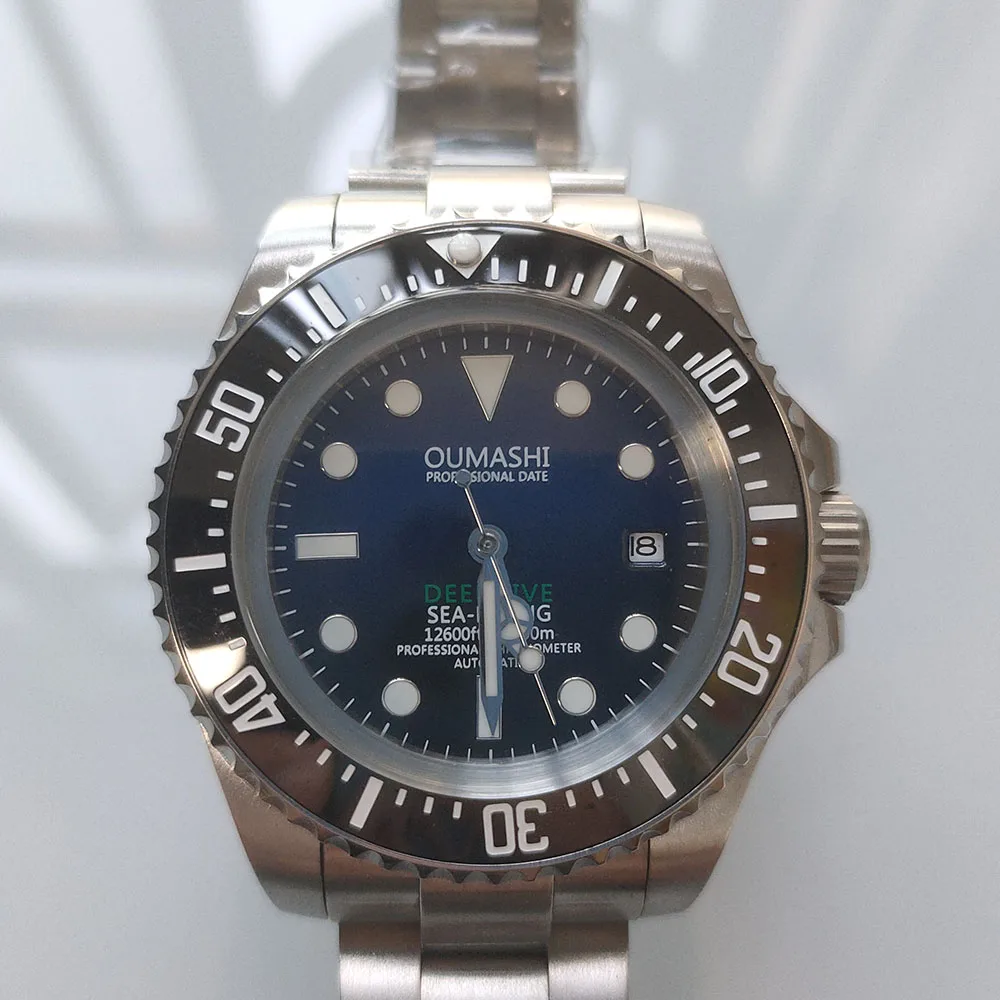 Лучший бренд класса люкс автоматические GMT 44 мм механические часы для Для